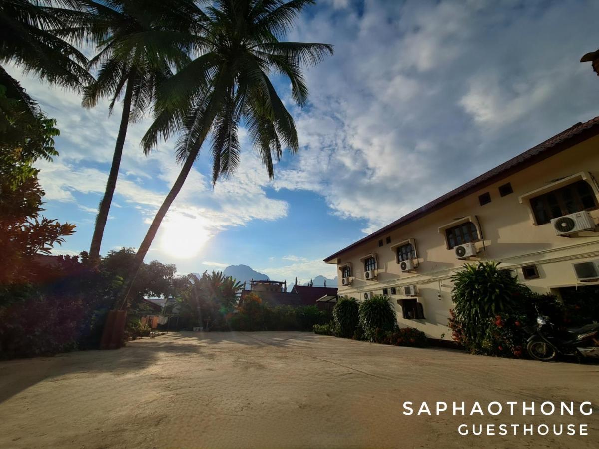 Saphaothong Guesthouse Vang Vieng Exteriér fotografie